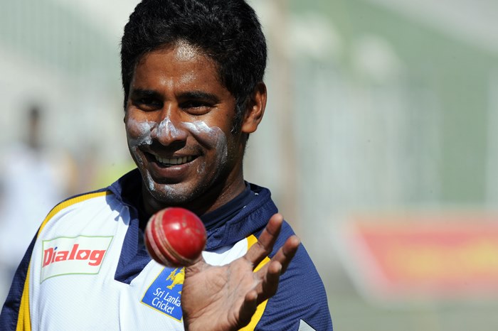 Sri Lankan cricketer Chaminda Vaas prepa